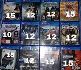 Juegos ps4 precios en foto nuevos de 8 a 15, descuento por varios