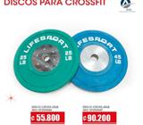 DISCOS PARA PESAS O CROSSFIT