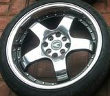 Aros 17x8 con Llantas