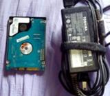 Vendo Cargador Y Disco Duro de 500gb