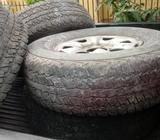 Vendo Llantas 16 con Todo Y Aros