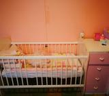 Cuna con Colchon,mostiquero