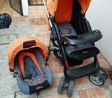 Coche de Bebe Y Silla para Carro