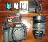 Canon Camera 6d 20.2mp Full Extras