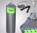 Saco de BOXEO HARDY Gratis cuerda para saltar con contador