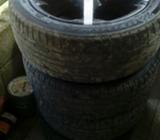 Aros15 con Llantas Nuevas Medida 100
