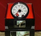 Tacometro Multicolor Imitación Carbono