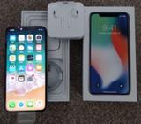 Apple iPhone X 64 GB Silver Sim Free Sealed In Box con garantía Desbloqueado con todas las redes