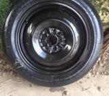 LLanta para repuesto temporal 135/80/16 Aro de 5 huecos