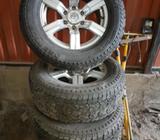 Aros 17 4x4 con Llantas