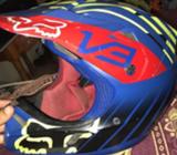 Casco Fox V3 Vicera Quebrada Menos Preci