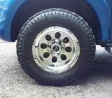 AROS 16 NUEVOS 16X10 PULGADAS CON LLANTAS 6042 3187