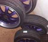 Vendo Aros Numero 17 con Llanta Nueva
