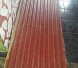 Se Venden 14 Láminas de Zinc de Segunda