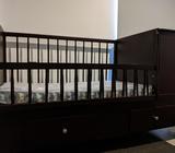 Cama cuna con colchon