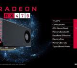Tarjeta de Video Rx470 4gb