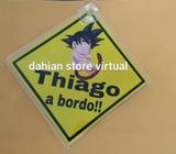 Rotulos Bebe a Bordo Personalizados