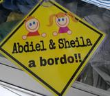 Niño a Bordo Personalizados