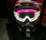 Casco Y Gafas Fox Originales