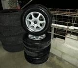 Aros Y Llantas 13 Pasan Rtv Cel 83509222