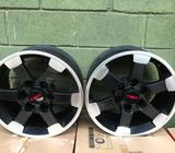 AROS 17 TRD TOYOTA 6 HUECOS NUEVOS