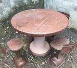 Mesa Rústica para Jardín