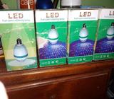 Bombillos Leds Giratorios Rgb