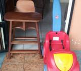 Silla Madera Y Carrito Steep 2