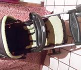 COCHE GRACO CON PORTABEBE Y BASE PARA CARRO, SILLA COMER EVENFLO