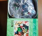 Rompecabezas Juego Botones 550 Piezas