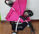 Coche con portabebé