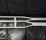 Muletas de Aluminio Ajustables 5'2 a 5'10