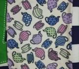 Cobija Grande para Bebé Tazas de Té