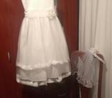 Vestido Zapatos Y Velo