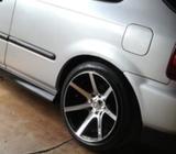 Aros 15X8 de Seja doble Medida