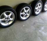 Vendo Aros #15 con Llantas 4x100