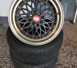 Vendo Aros Bbs 15x9 Bien Enllantados