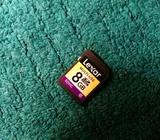 SDHC Lexar 8gb