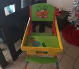 Silla de Madera para Bebe