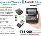 Impresoras Portatiles con Blueetooth