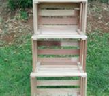 Cajas Estilo Vintage en Madera Sólida