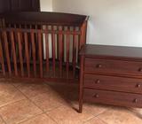 kit de cuna y gavetero