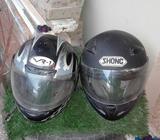 Venta de Cuatro Cascos Moto 40mil Los Cu