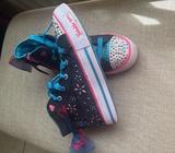 Tennis skechers con luces