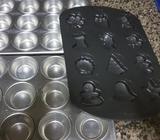 2 Bandejas para Cupcake Y 1 Galleta