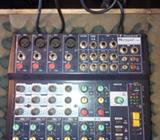 Mixer de 12canales Como Nueva