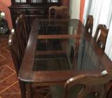 Juego de sala y comedor