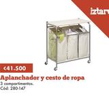 APLANCHADOR Y CESTO DE ROPA
