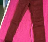 Pantalón Rojo Vino