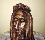 Rostro Madera Talla